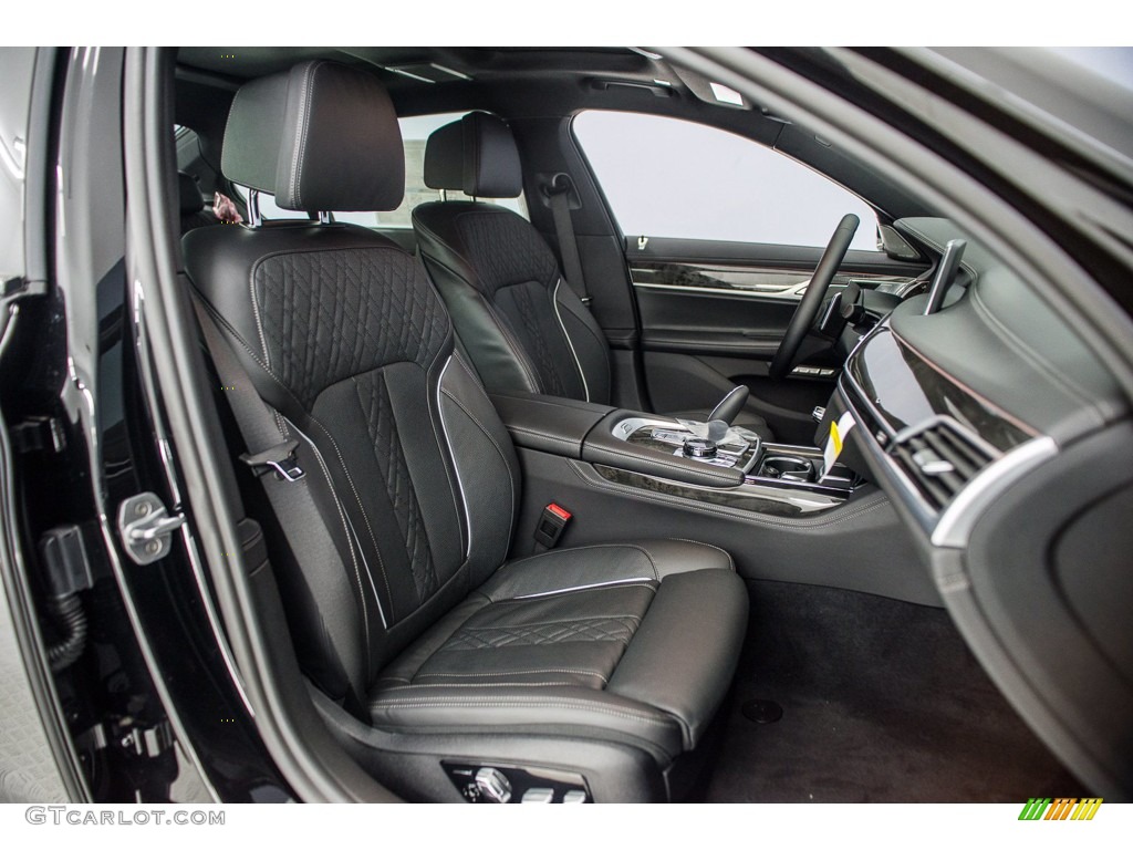 2018 7 Series 750i Sedan - Black Sapphire Metallic / Black photo #2