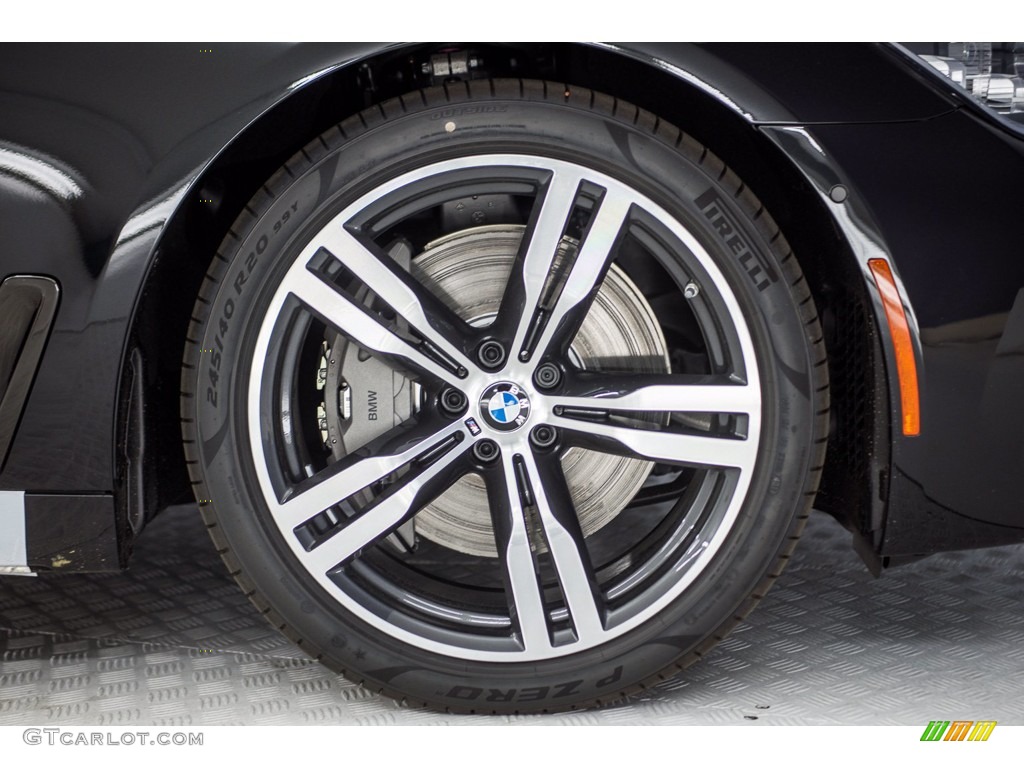2018 7 Series 750i Sedan - Black Sapphire Metallic / Black photo #9
