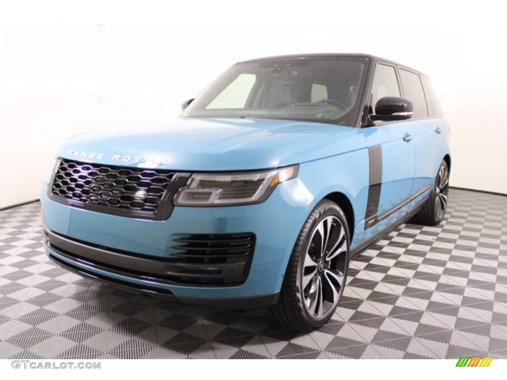 2021 Range Rover Fifty - Premium Palette Blue / Ebony photo #1