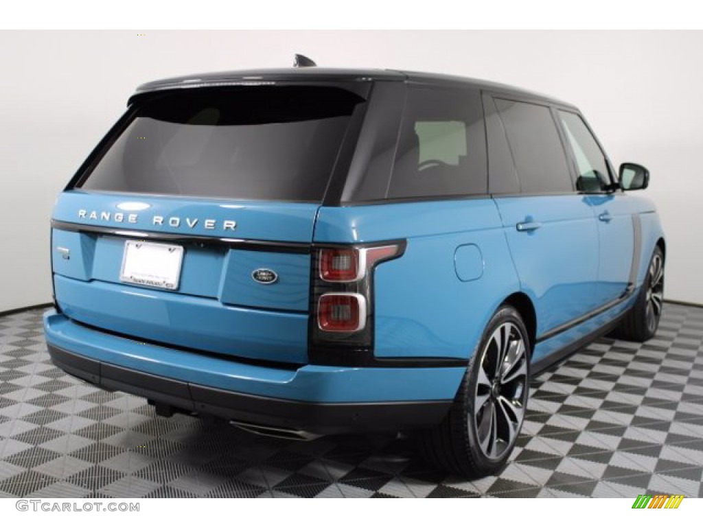 2021 Range Rover Fifty - Premium Palette Blue / Ebony photo #2
