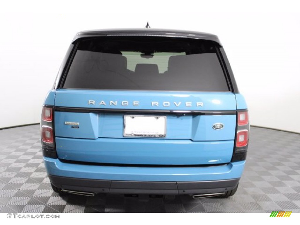 2021 Range Rover Fifty - Premium Palette Blue / Ebony photo #7