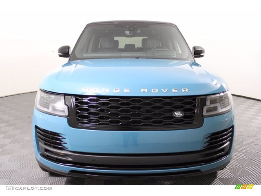 2021 Range Rover Fifty - Premium Palette Blue / Ebony photo #8