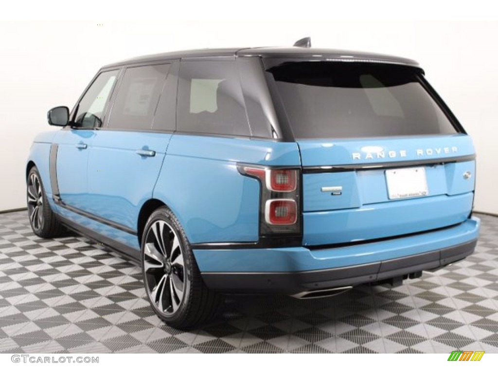 2021 Range Rover Fifty - Premium Palette Blue / Ebony photo #12