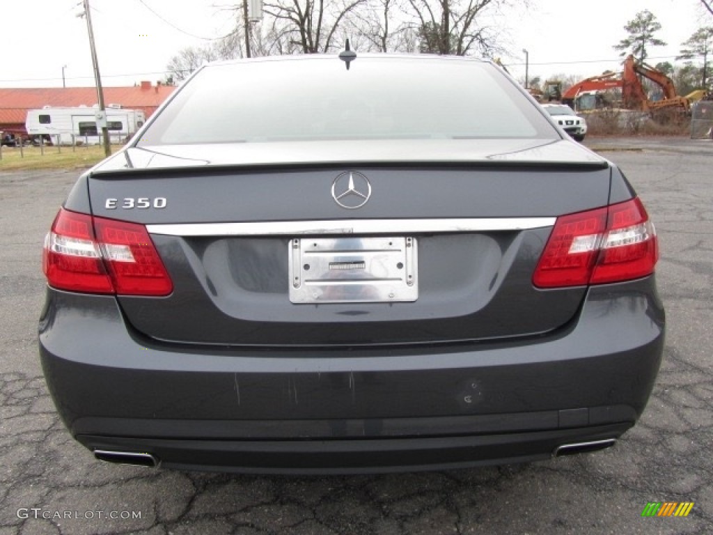 2012 E 350 Sedan - Steel Grey Metallic / Almond/Black photo #9