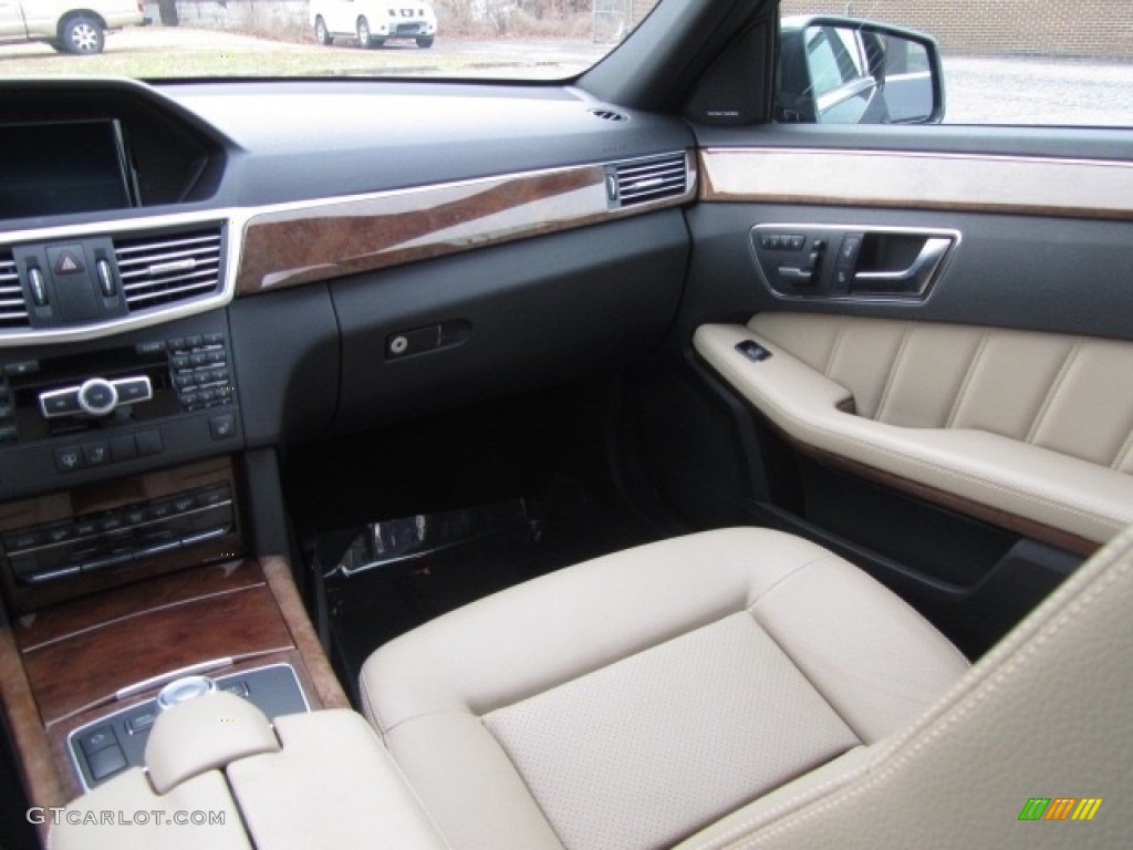 2012 E 350 Sedan - Steel Grey Metallic / Almond/Black photo #14