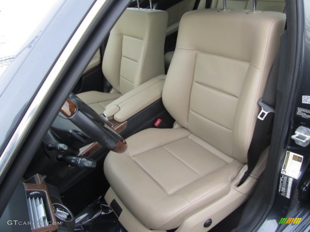 2012 E 350 Sedan - Steel Grey Metallic / Almond/Black photo #18