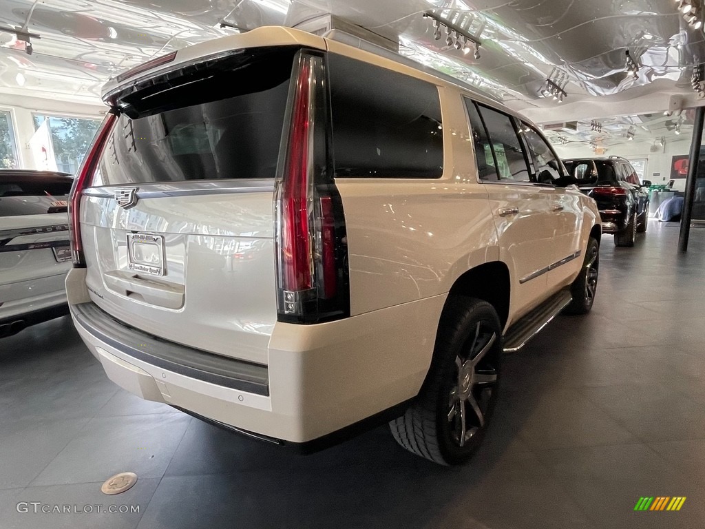 2015 Escalade Luxury - White Diamond Tricoat / Shale/Cocoa photo #8