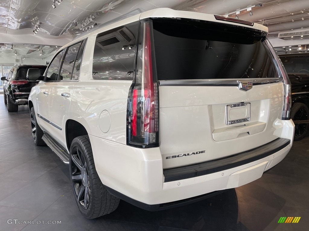 2015 Escalade Luxury - White Diamond Tricoat / Shale/Cocoa photo #9