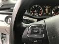 Moonrock Gray 2015 Volkswagen Passat SE Sedan Steering Wheel