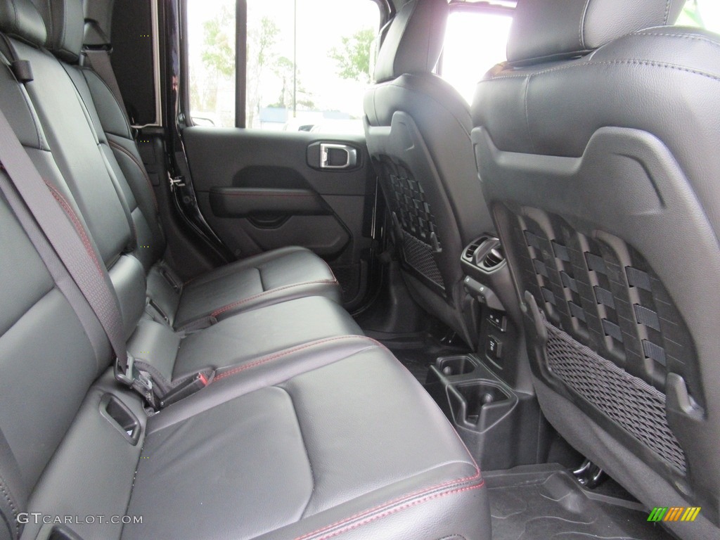 2021 Gladiator Rubicon 4x4 - Black / Black photo #13