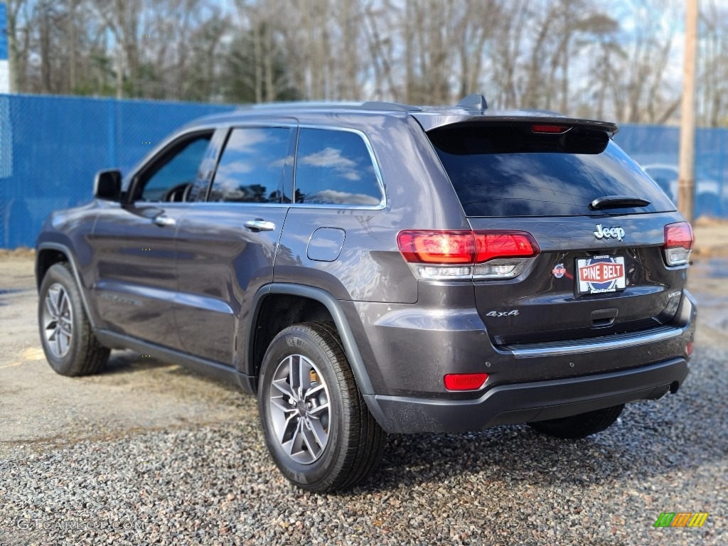 2021 Grand Cherokee Limited 4x4 - Granite Crystal Metallic / Black photo #4