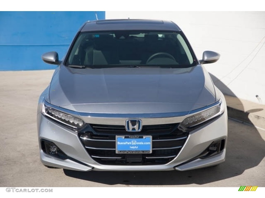 2021 Accord EX Hybrid - Lunar Silver Metallic / Black photo #3