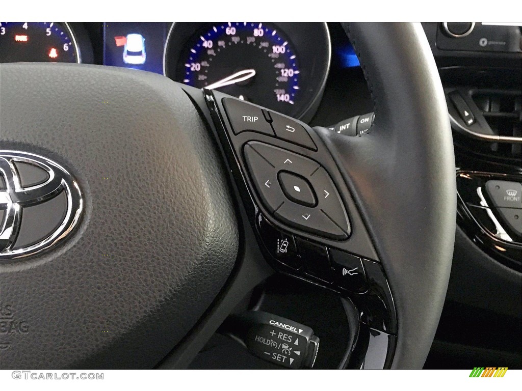2020 Toyota C-HR XLE Black Steering Wheel Photo #140678862