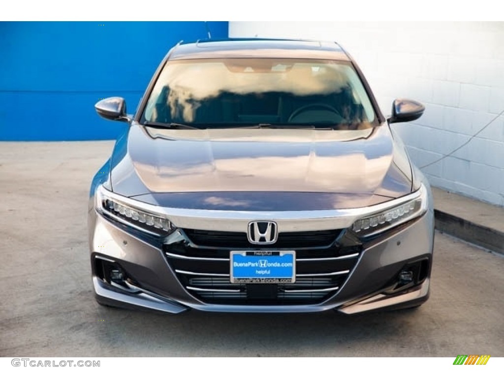 2021 Accord Touring - Modern Steel Metallic / Black photo #3