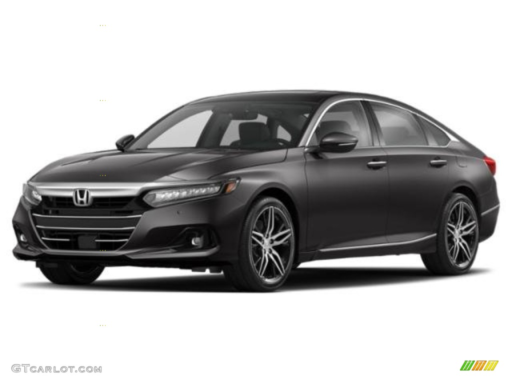 2021 Accord Touring - Modern Steel Metallic / Black photo #43