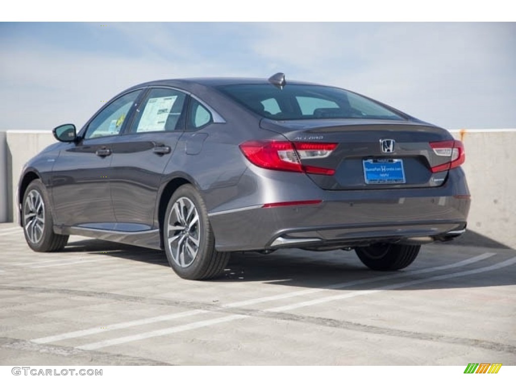 2021 Accord EX-L Hybrid - Modern Steel Metallic / Black photo #2