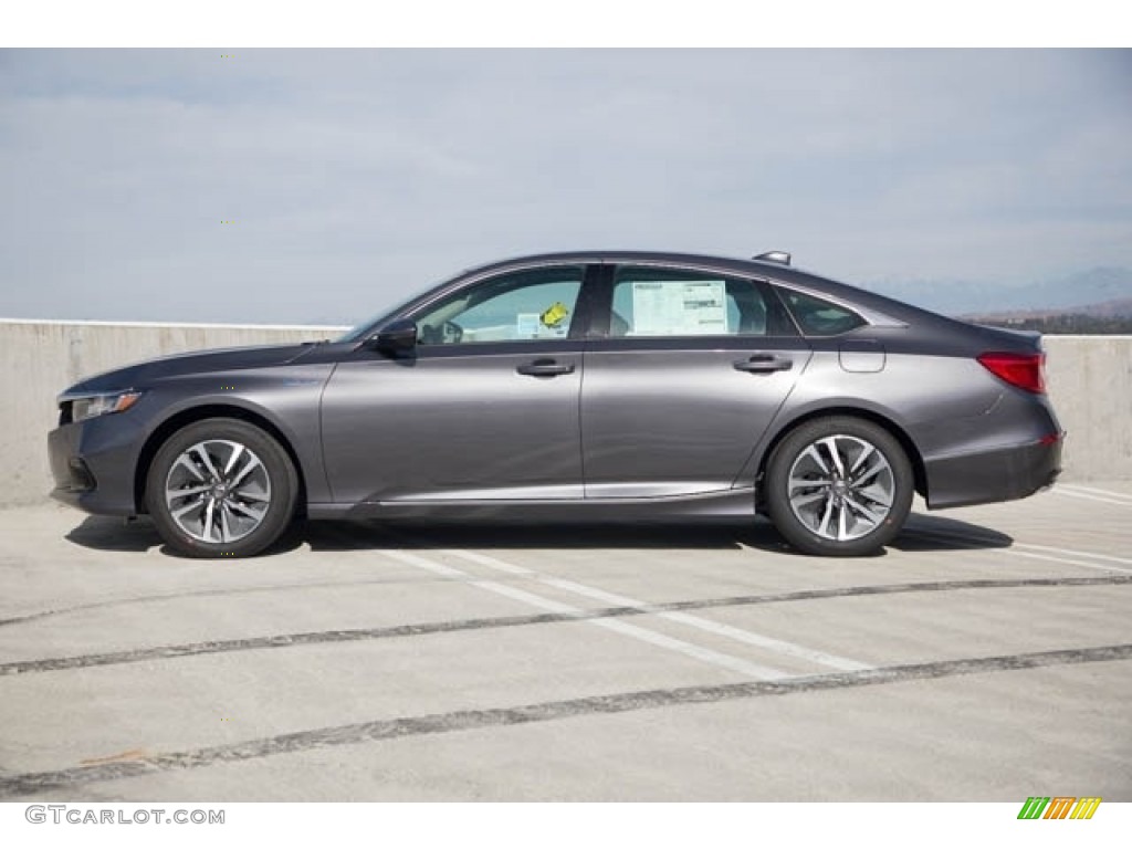 Modern Steel Metallic 2021 Honda Accord EX-L Hybrid Exterior Photo #140681394