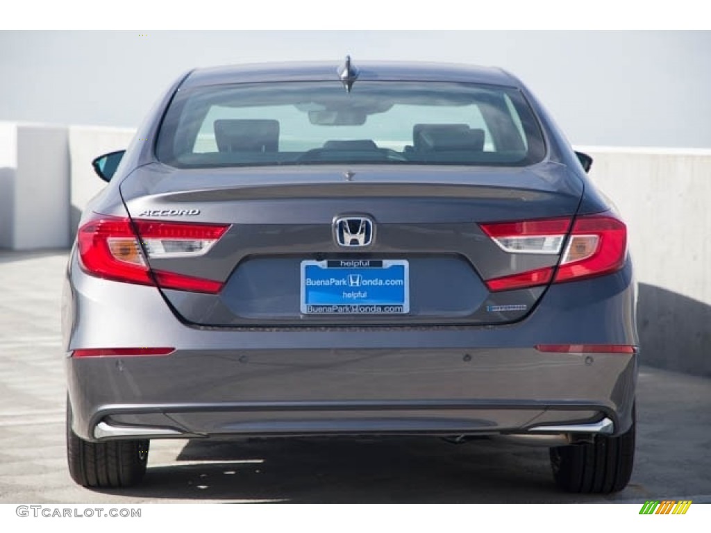 2021 Accord EX-L Hybrid - Modern Steel Metallic / Black photo #5
