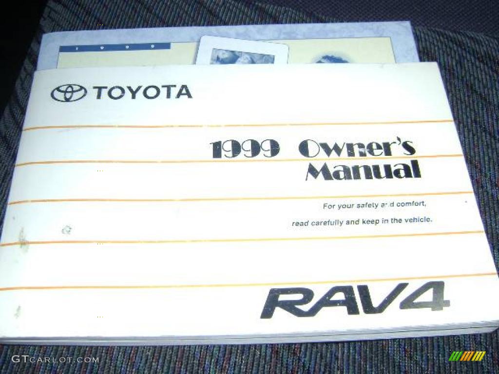 1999 RAV4 4WD - Dark Red Pearl / Gray photo #18