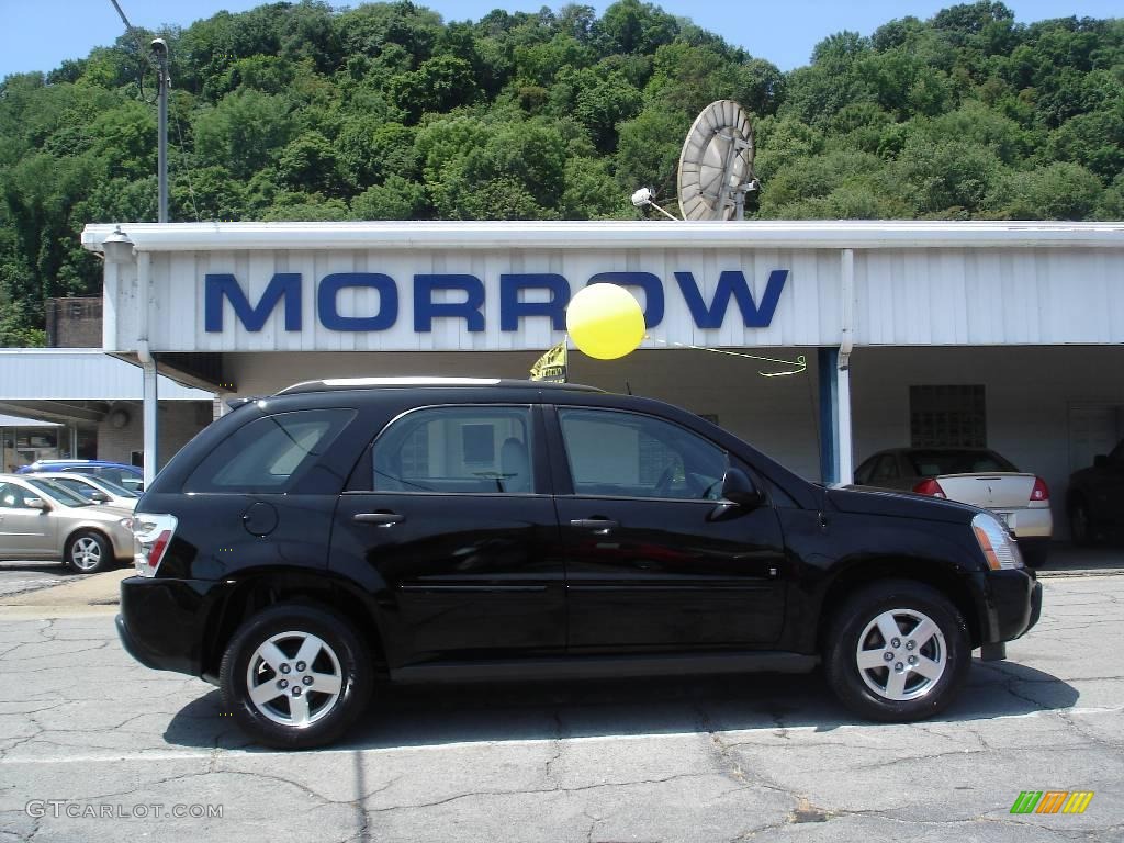 2006 Equinox LS AWD - Black / Light Gray photo #1