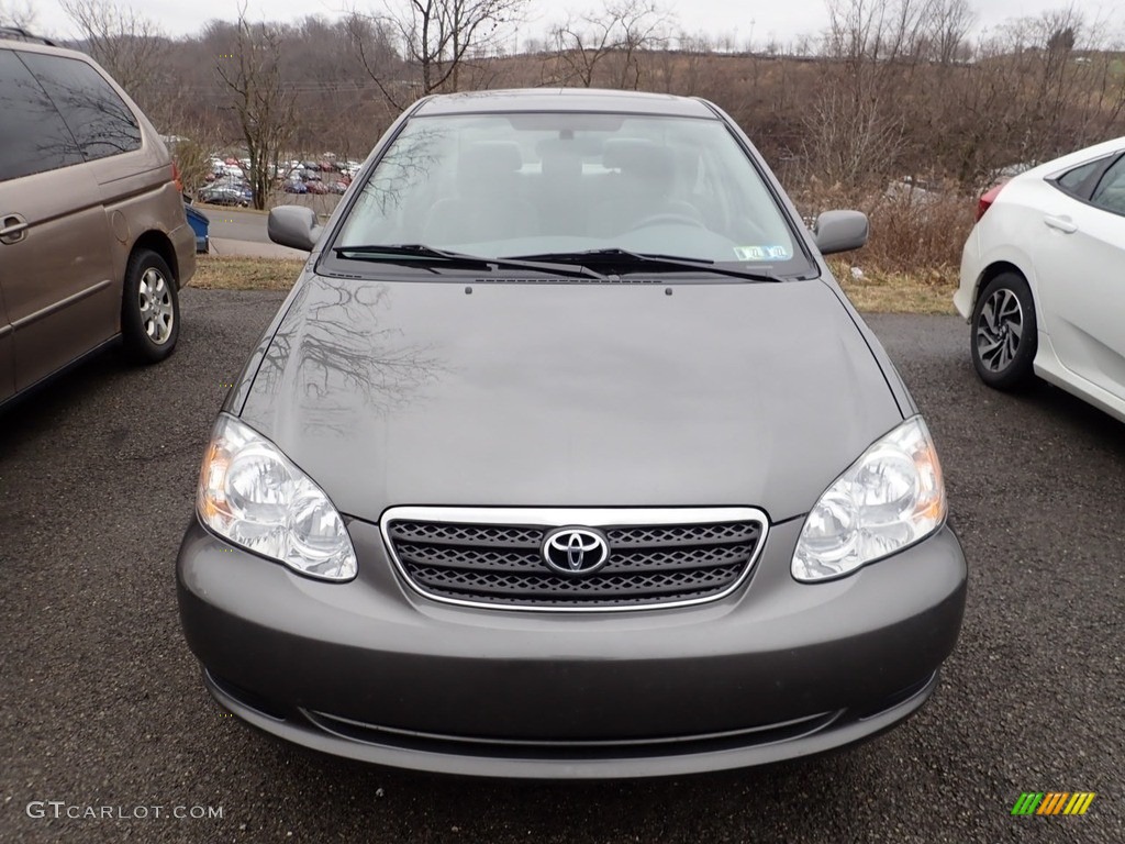 2007 Corolla LE - Phantom Gray Pearl / Beige photo #3