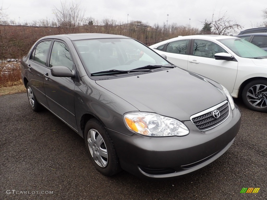 2007 Corolla LE - Phantom Gray Pearl / Beige photo #4