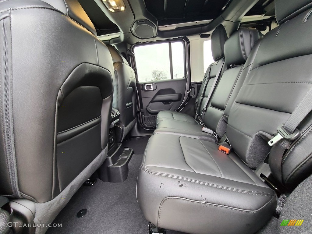Black Interior 2021 Jeep Wrangler Unlimited Sahara 4x4 Photo #140683377
