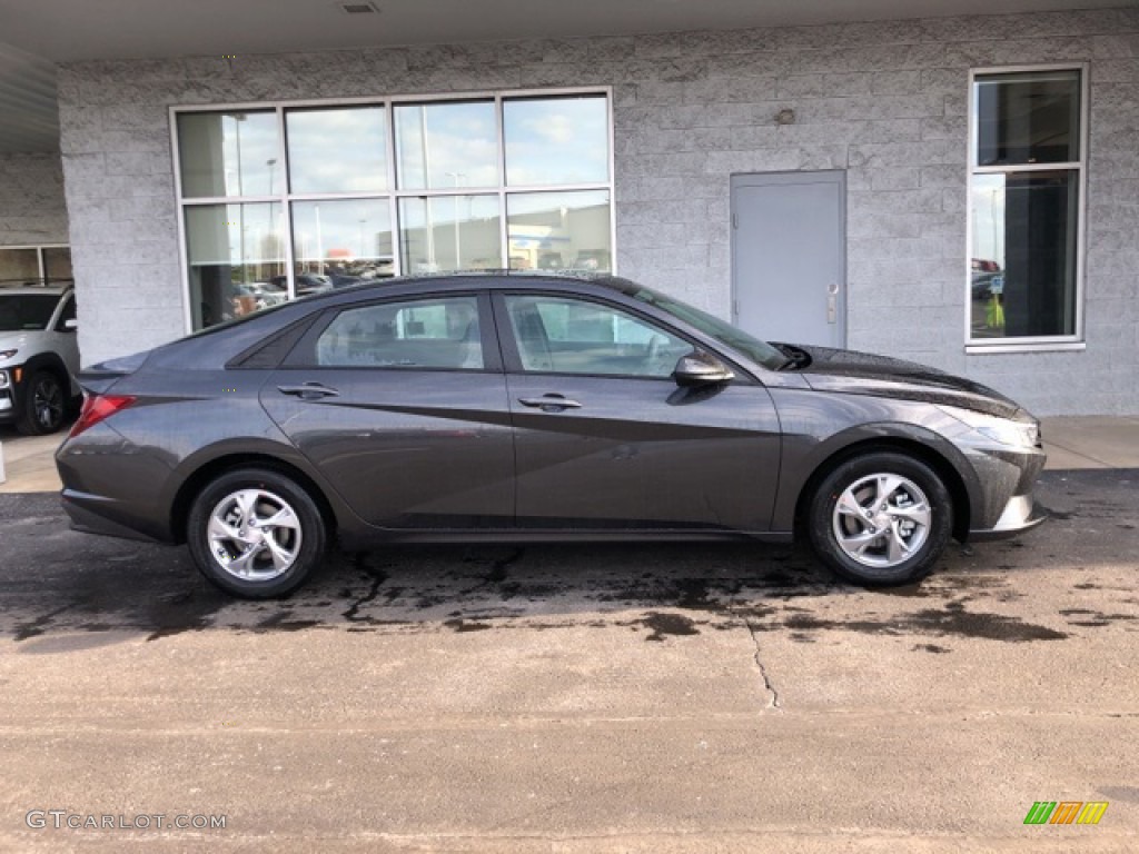 2021 Elantra SE - Portofino Gray / Medium Gray photo #2