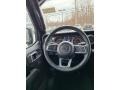Black 2021 Jeep Wrangler Unlimited Sahara 4x4 Steering Wheel