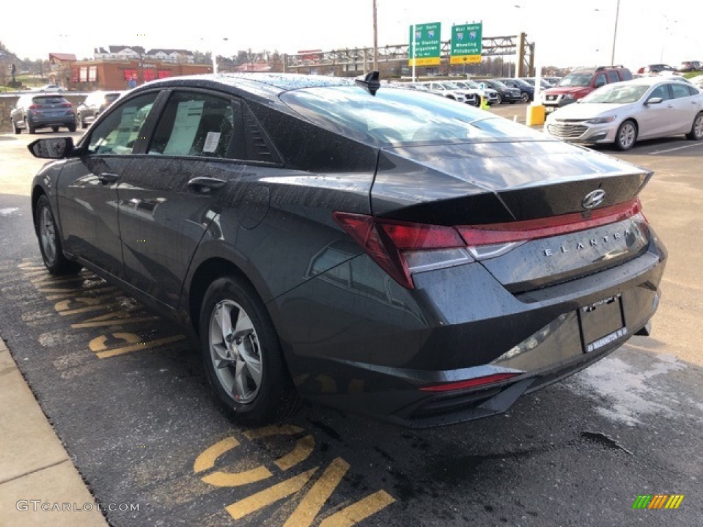 2021 Elantra SE - Portofino Gray / Medium Gray photo #3