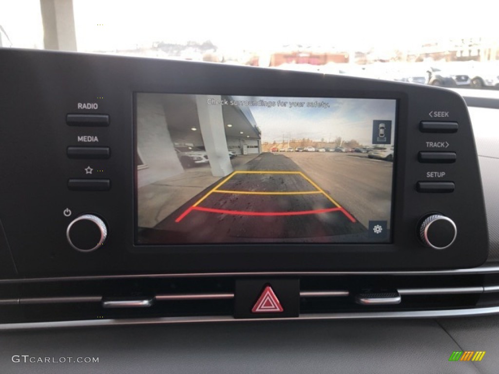 2021 Elantra SE - Portofino Gray / Medium Gray photo #6