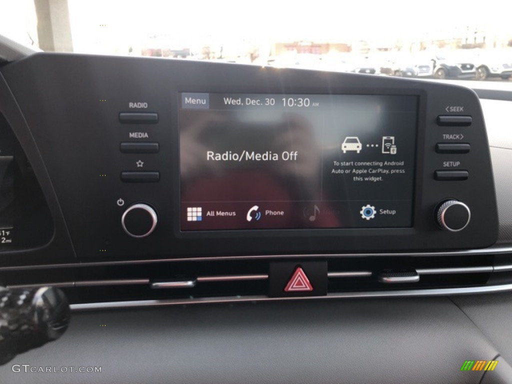 2021 Elantra SE - Portofino Gray / Medium Gray photo #7
