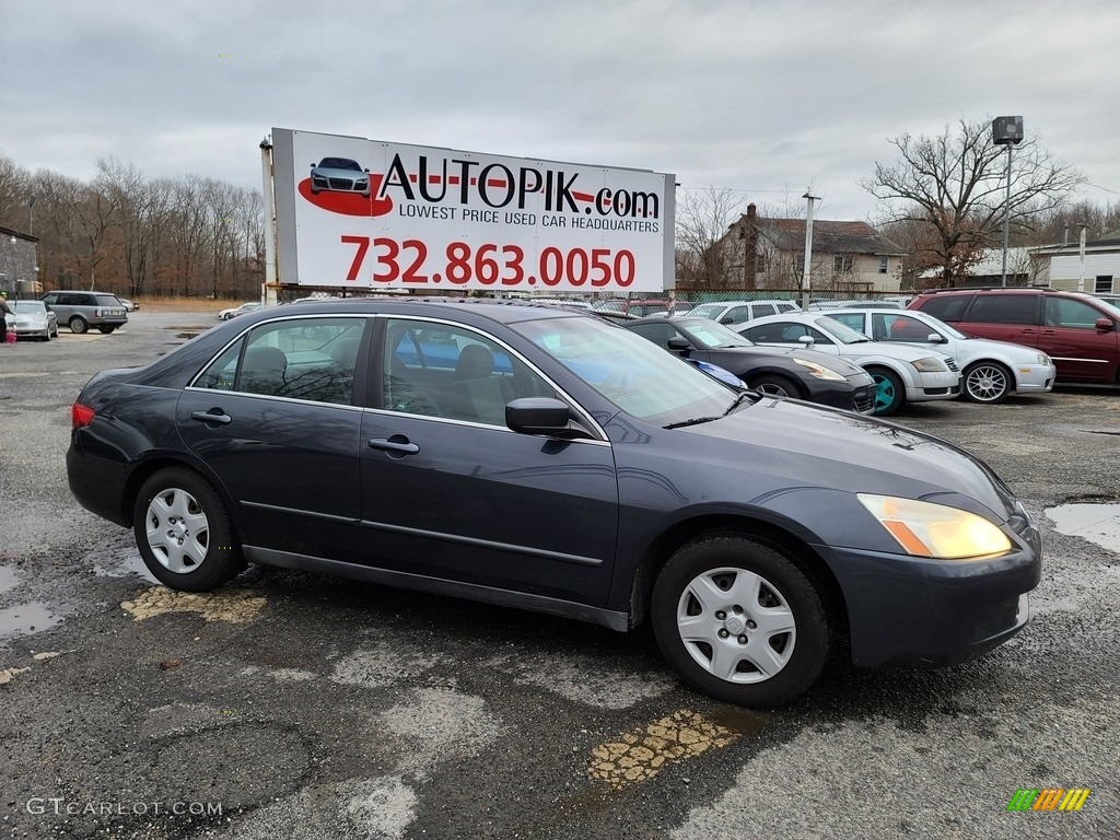 2005 Accord LX Sedan - Graphite Pearl / Gray photo #2