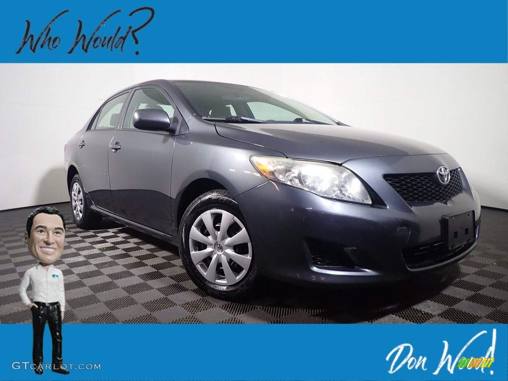 2010 Corolla LE - Magnetic Gray Metallic / Bisque photo #1
