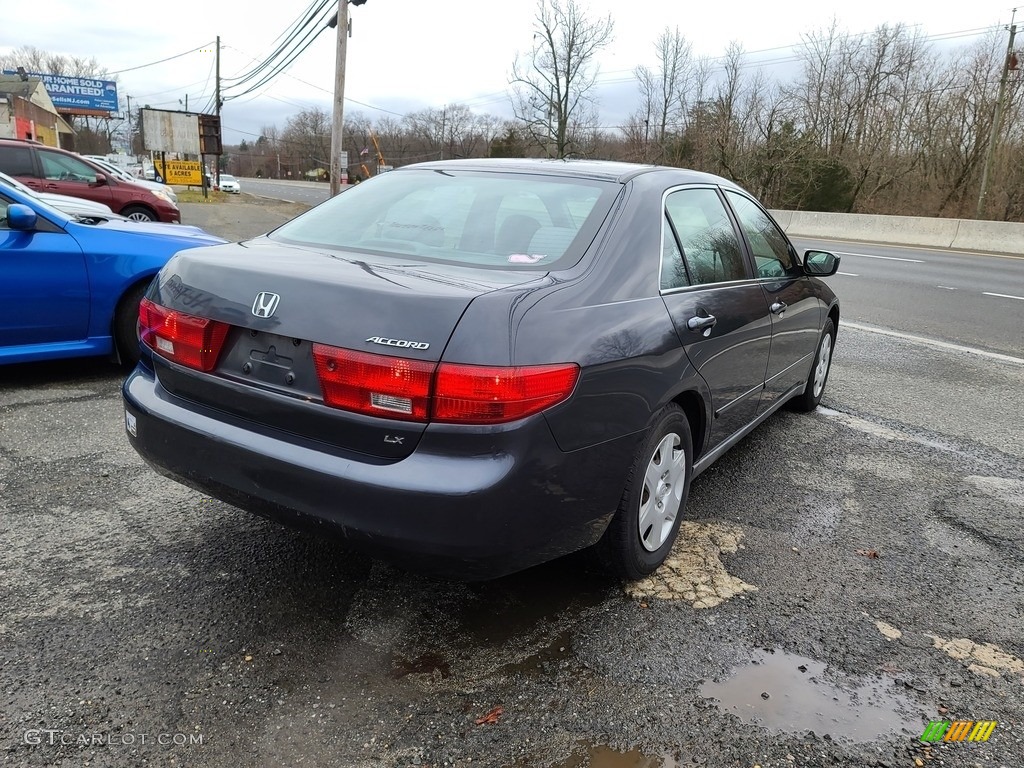 2005 Accord LX Sedan - Graphite Pearl / Gray photo #4