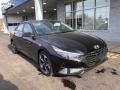 2021 Phantom Black Hyundai Elantra SEL  photo #1