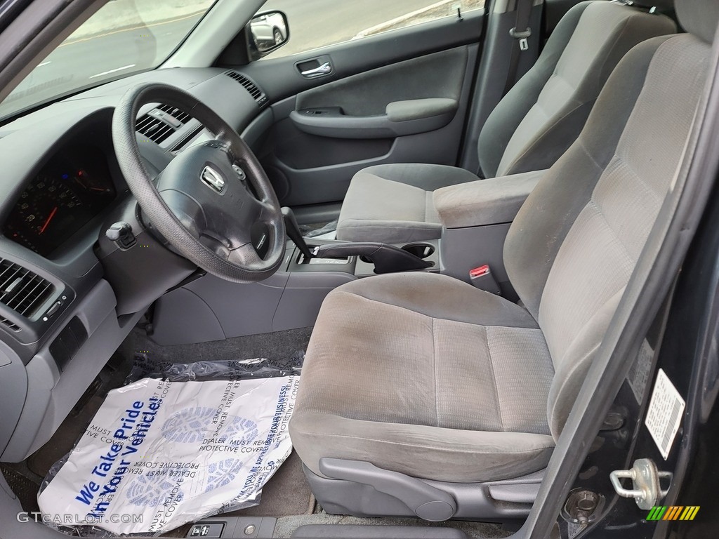 2005 Accord LX Sedan - Graphite Pearl / Gray photo #9