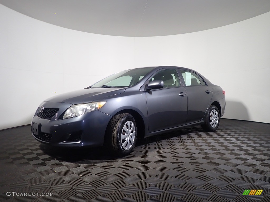 2010 Corolla LE - Magnetic Gray Metallic / Bisque photo #7