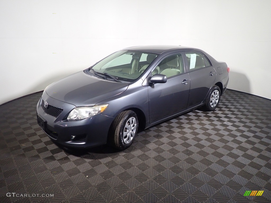 2010 Corolla LE - Magnetic Gray Metallic / Bisque photo #8