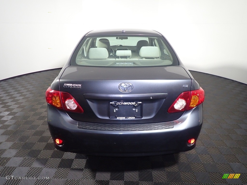 2010 Corolla LE - Magnetic Gray Metallic / Bisque photo #12