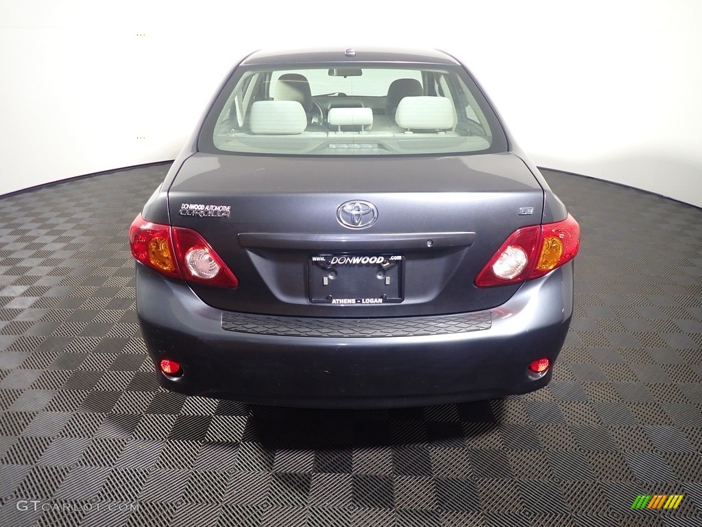 2010 Corolla LE - Magnetic Gray Metallic / Bisque photo #13