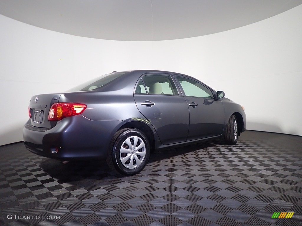 2010 Corolla LE - Magnetic Gray Metallic / Bisque photo #16