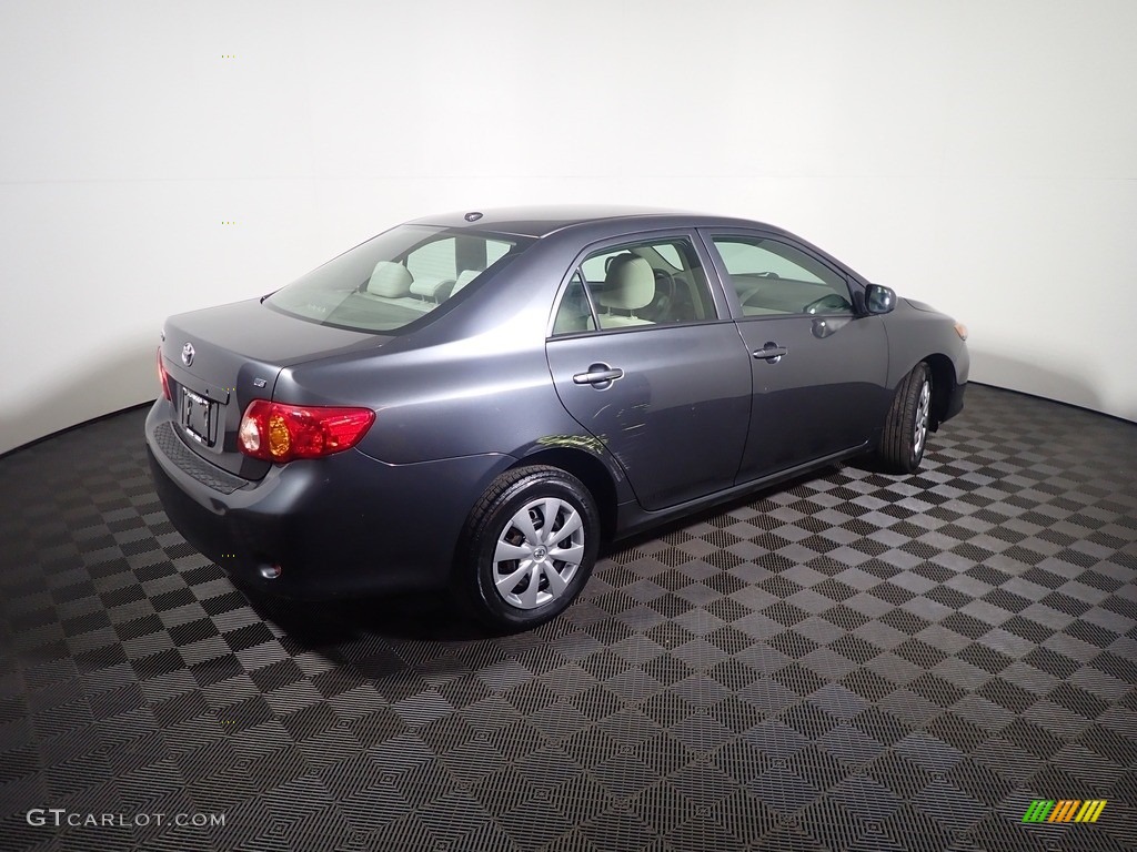 2010 Corolla LE - Magnetic Gray Metallic / Bisque photo #17