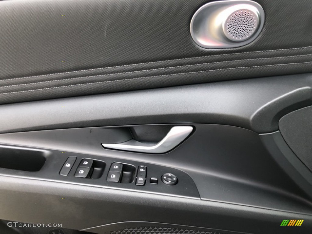 2021 Elantra SEL - Portofino Gray / Black photo #14