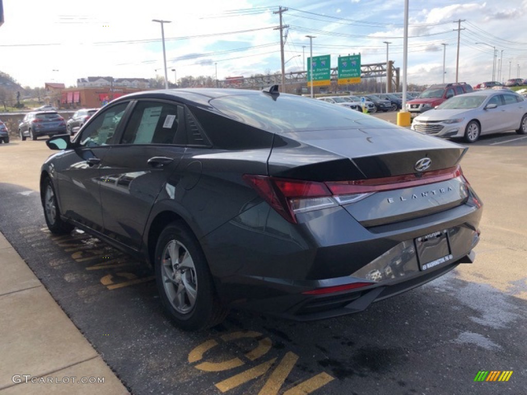 2021 Elantra SE - Portofino Gray / Black photo #3