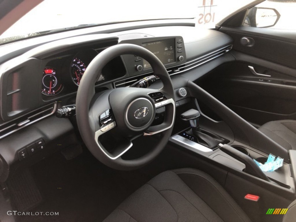 2021 Elantra SE - Portofino Gray / Black photo #4