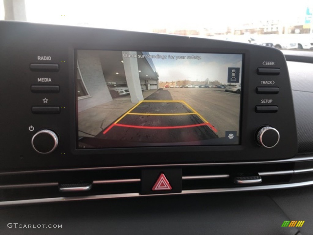 2021 Elantra SE - Portofino Gray / Black photo #6
