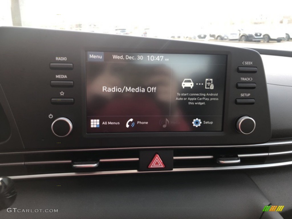 2021 Elantra SE - Portofino Gray / Black photo #7