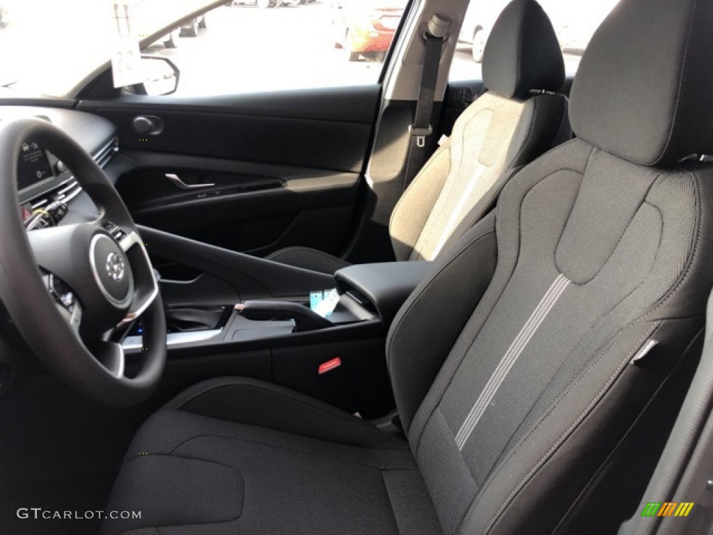 2021 Elantra SE - Portofino Gray / Black photo #15