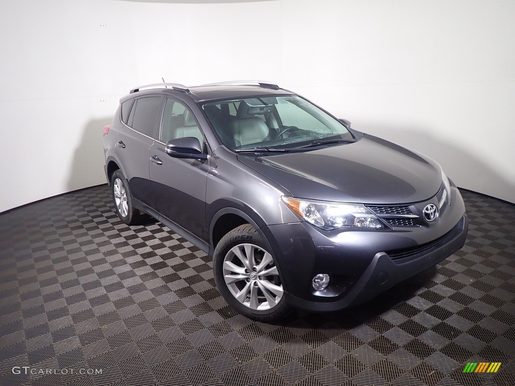 2014 RAV4 Limited AWD - Magnetic Gray Metallic / Ash photo #6